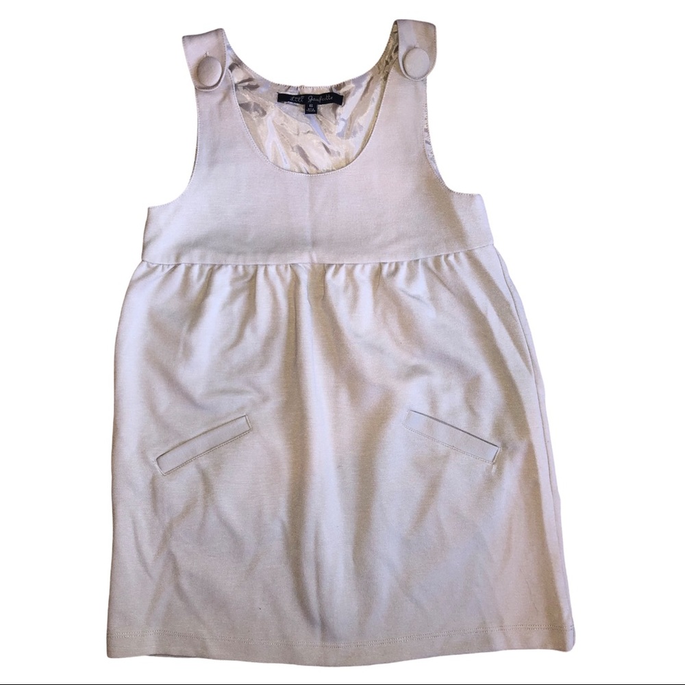 Lili Gaufrette tan dress